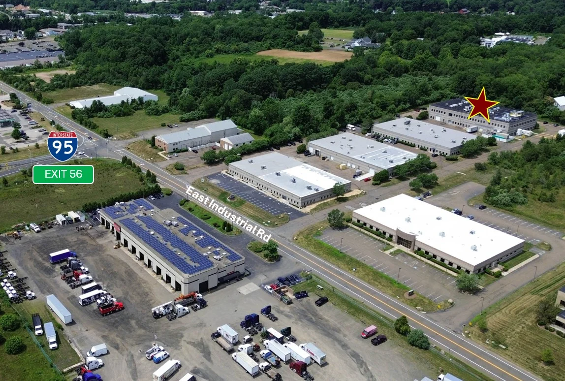 36 E Industrial Aerial Labeled.webp